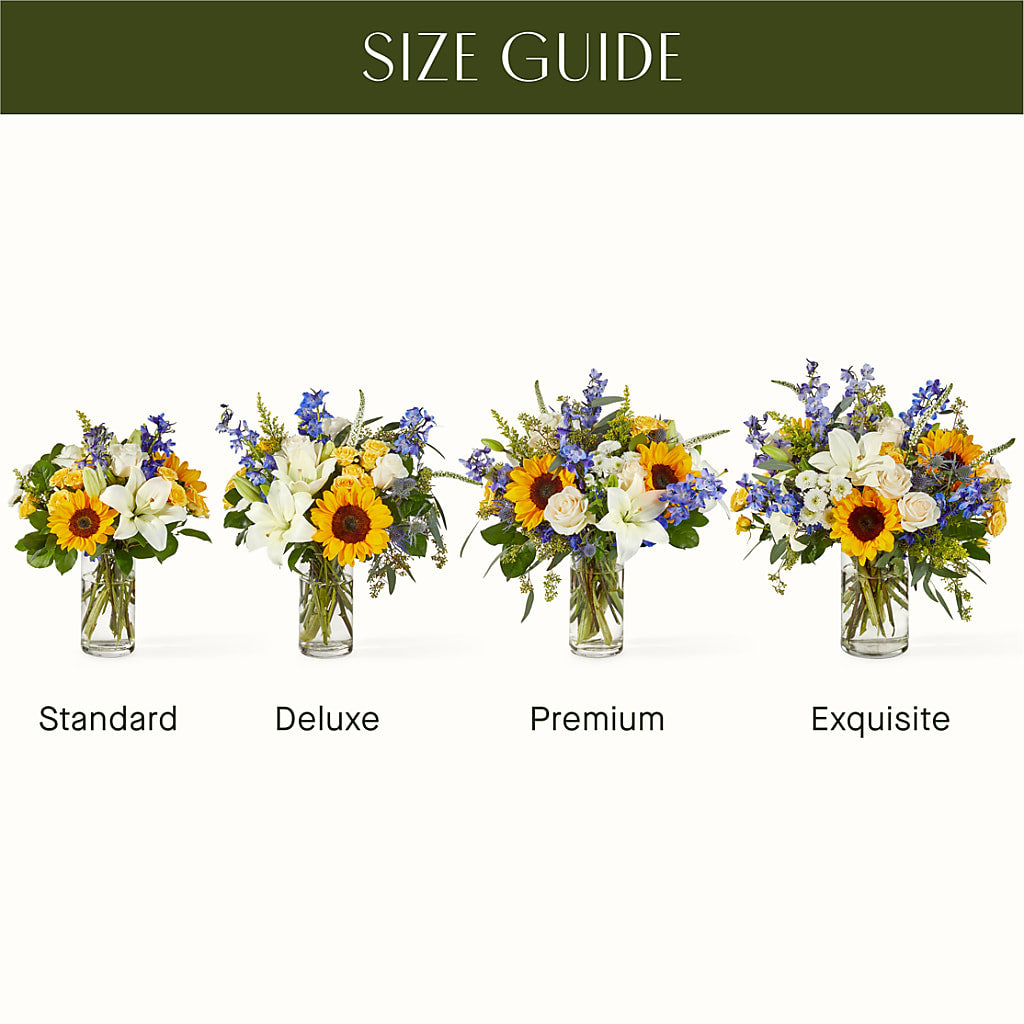 Wonderfully Sunny Bouquet – Blooming Flowers, Mobile AL