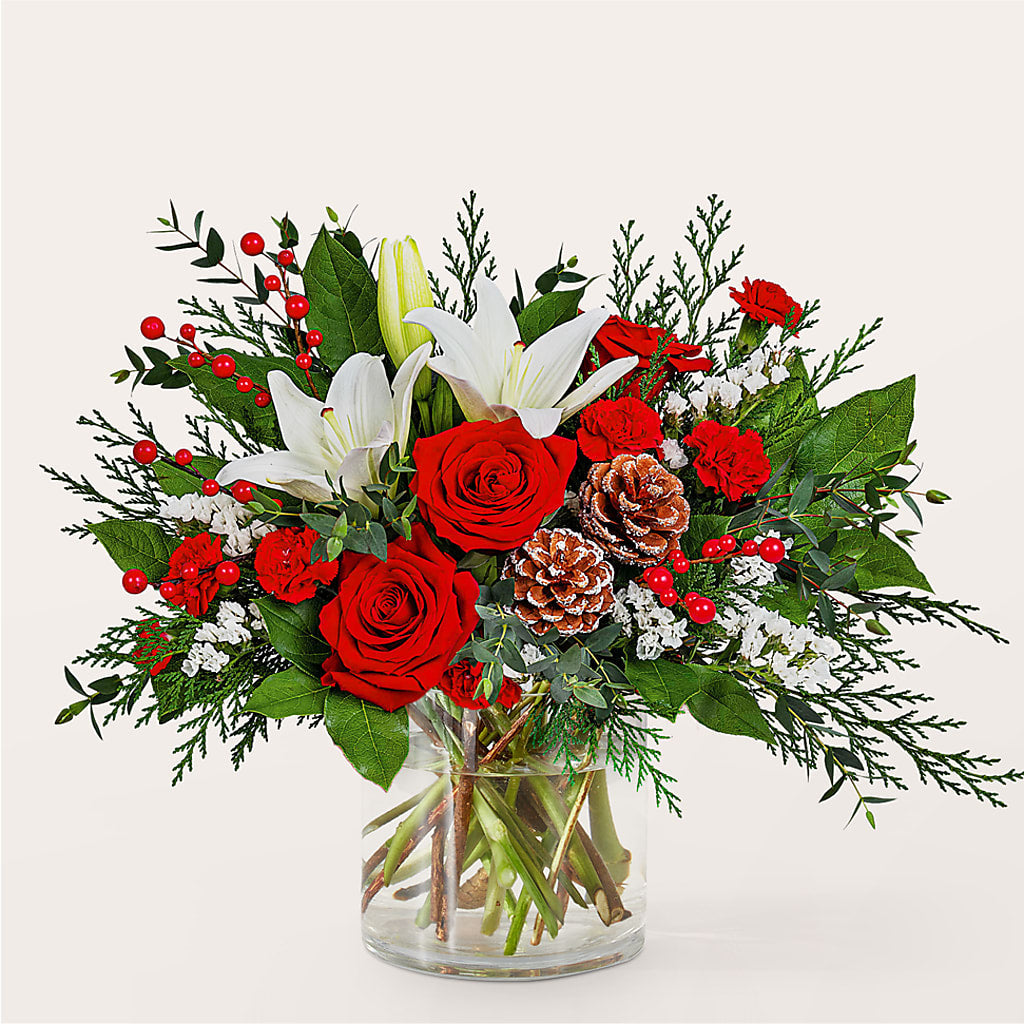 Best in Snow Bouquet – Blooming Flowers, Mobile AL