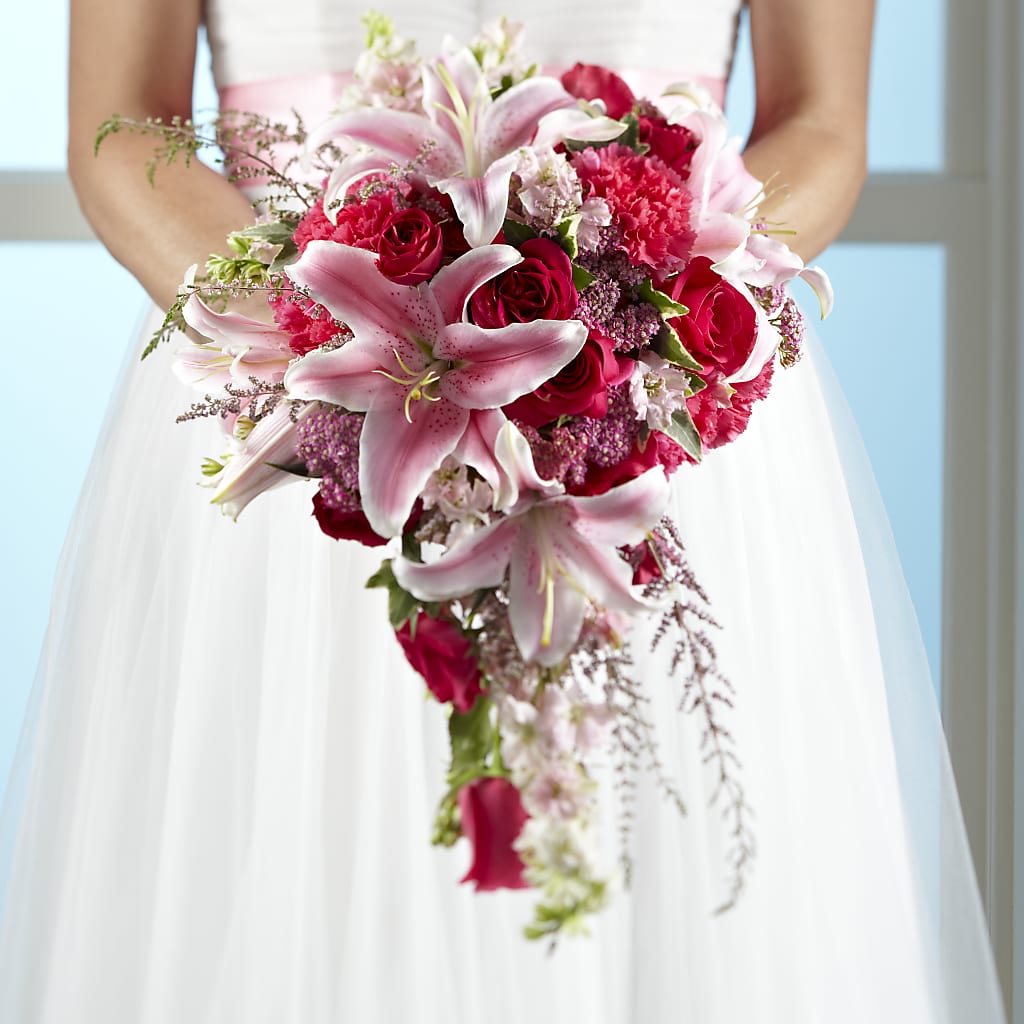 Lily & Rose Bouquet – Blooming Flowers, Mobile AL