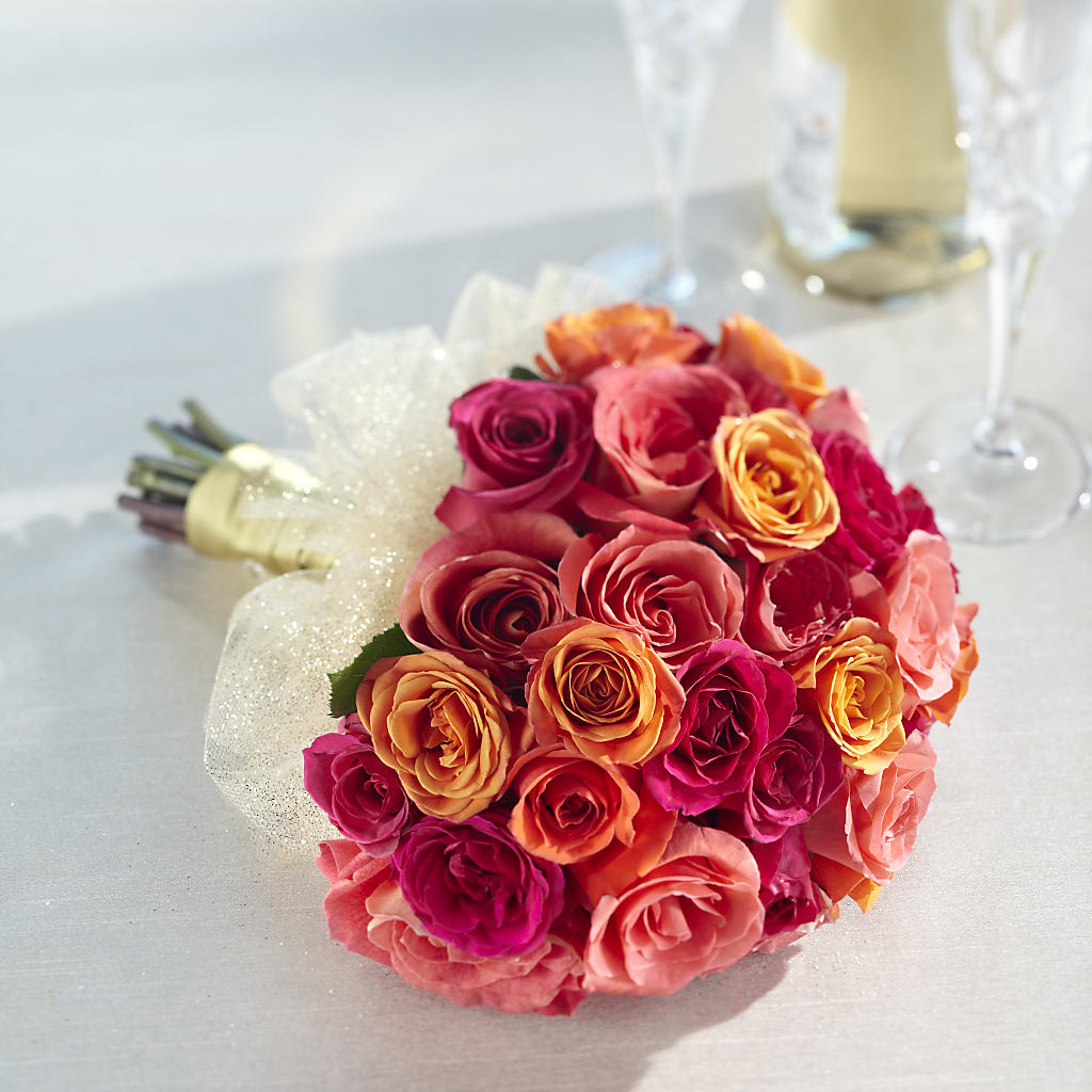 Sweet Roses Bouquet – Blooming Flowers, Mobile AL