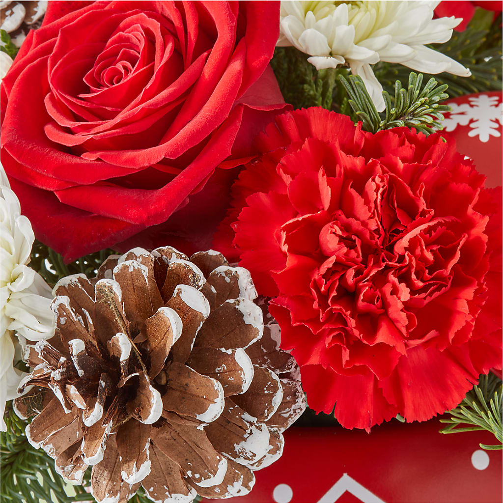 Christmas Village Ornament –  Blooming Flowers, Mobile AL