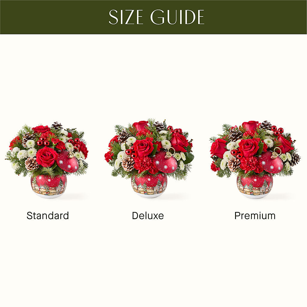 Christmas Carols Ornament –  Blooming Flowers, Mobile AL