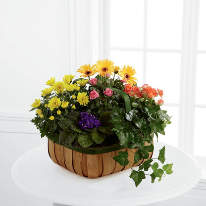 Gentle Blossoms Basket –  Blooming Flowers, Mobile AL