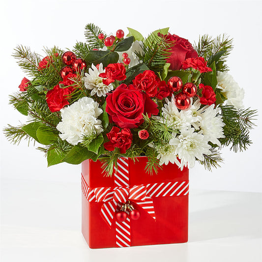 Presents Under the Tree Bouquet –  Blooming Flowers, Mobile AL