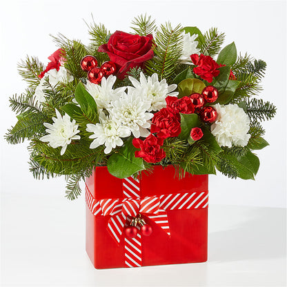 Presents Under the Tree Bouquet –  Blooming Flowers, Mobile AL