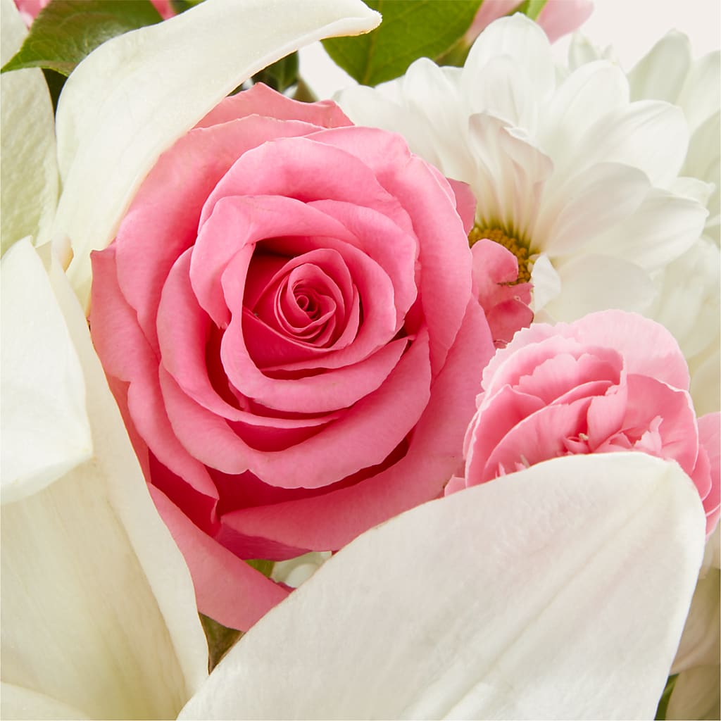 Whispers of Comfort Bouquet –  Blooming Flowers, Mobile AL