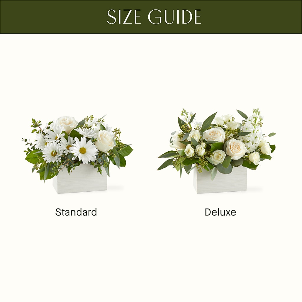 Fresh Linen Box Bouquet –  Blooming Flowers, Mobile AL