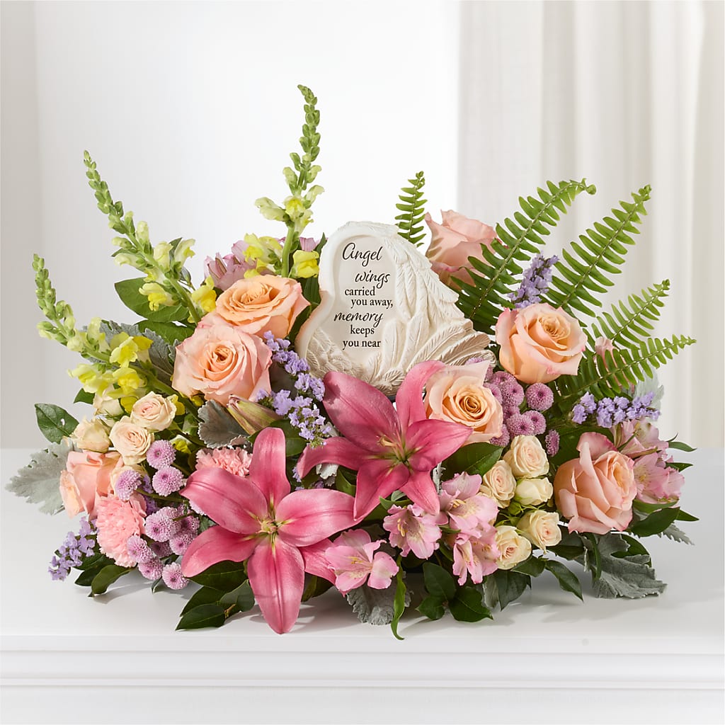 Gentle Light Arrangement –  Blooming Flowers, Mobile AL