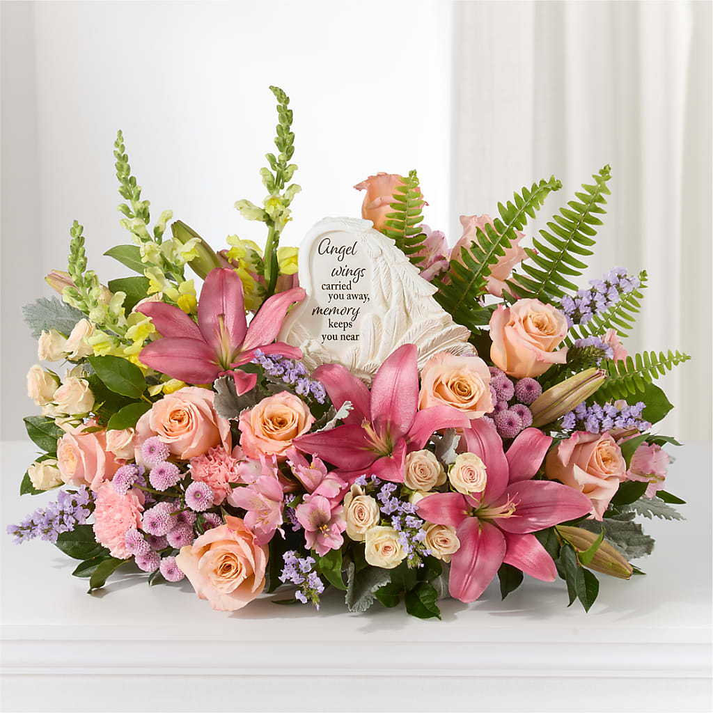 Gentle Light Arrangement –  Blooming Flowers, Mobile AL