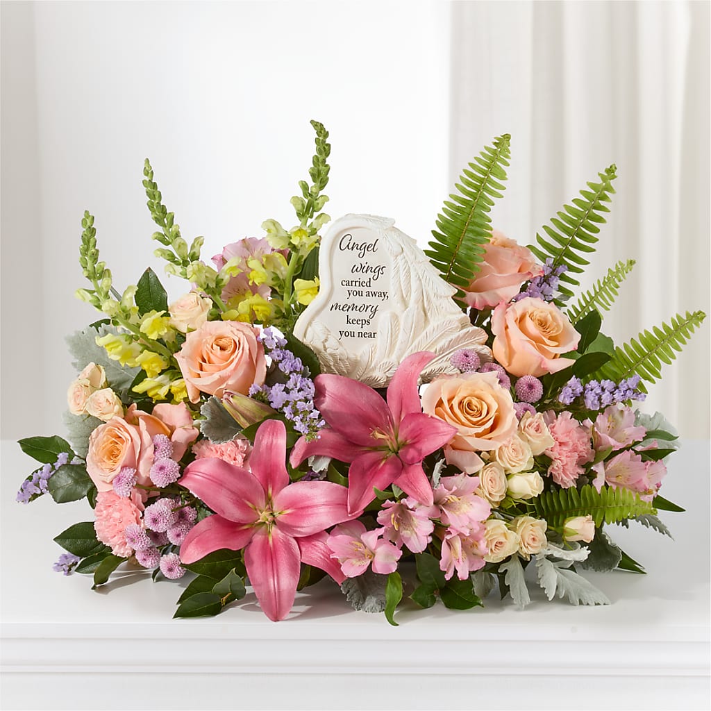 Gentle Light Arrangement –  Blooming Flowers, Mobile AL