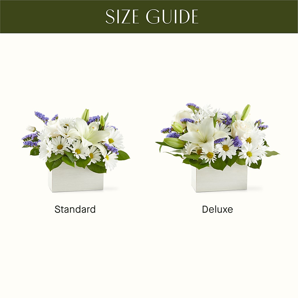 Beyond Blue Box Bouquet –  Blooming Flowers, Mobile AL