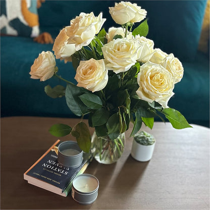 Long Stem Yellow Rose Bouquet –  Blooming Flowers, Mobile AL