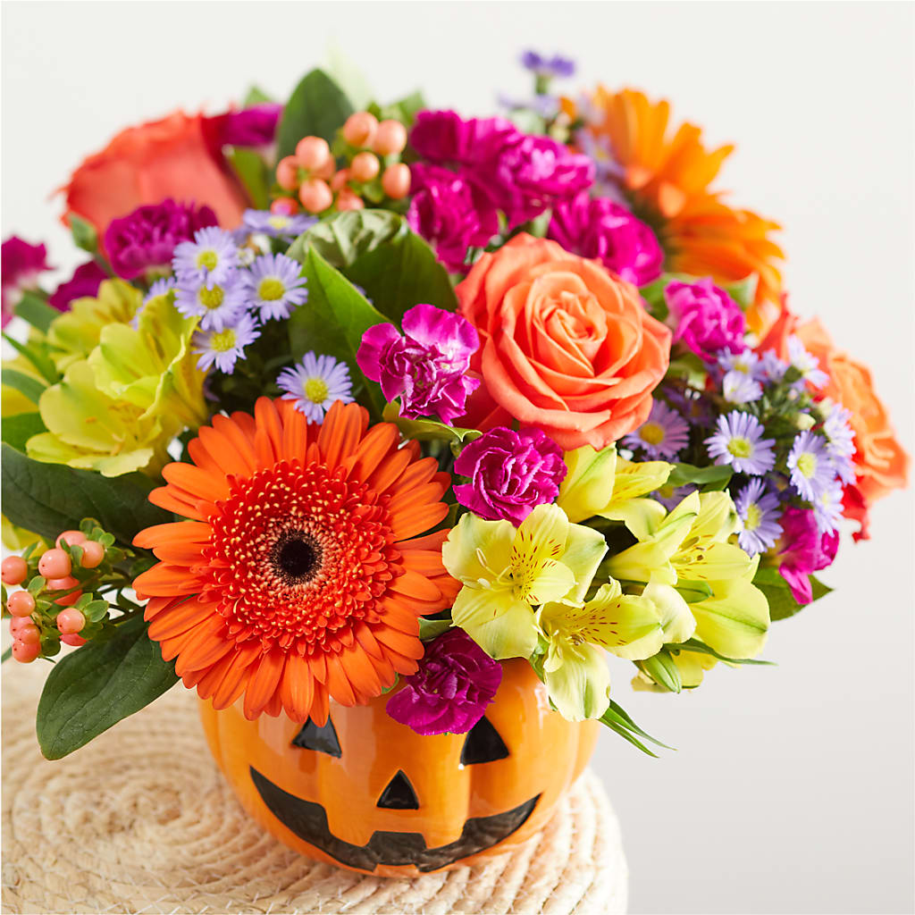 Tricks & Treats Pumpkin –  Blooming Flowers, Mobile AL