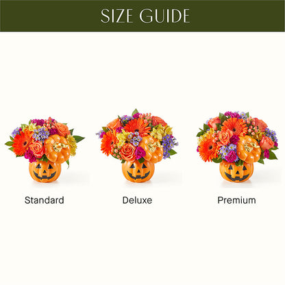 Tricks & Treats Pumpkin –  Blooming Flowers, Mobile AL