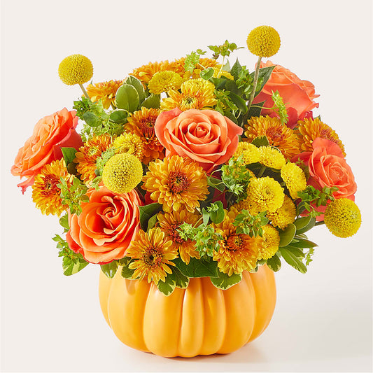 Gourdgeous Pumpkin –  Blooming Flowers, Mobile AL