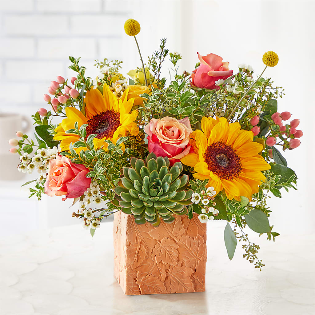 Sunflower Season Bouquet –  Blooming Flowers, Mobile AL