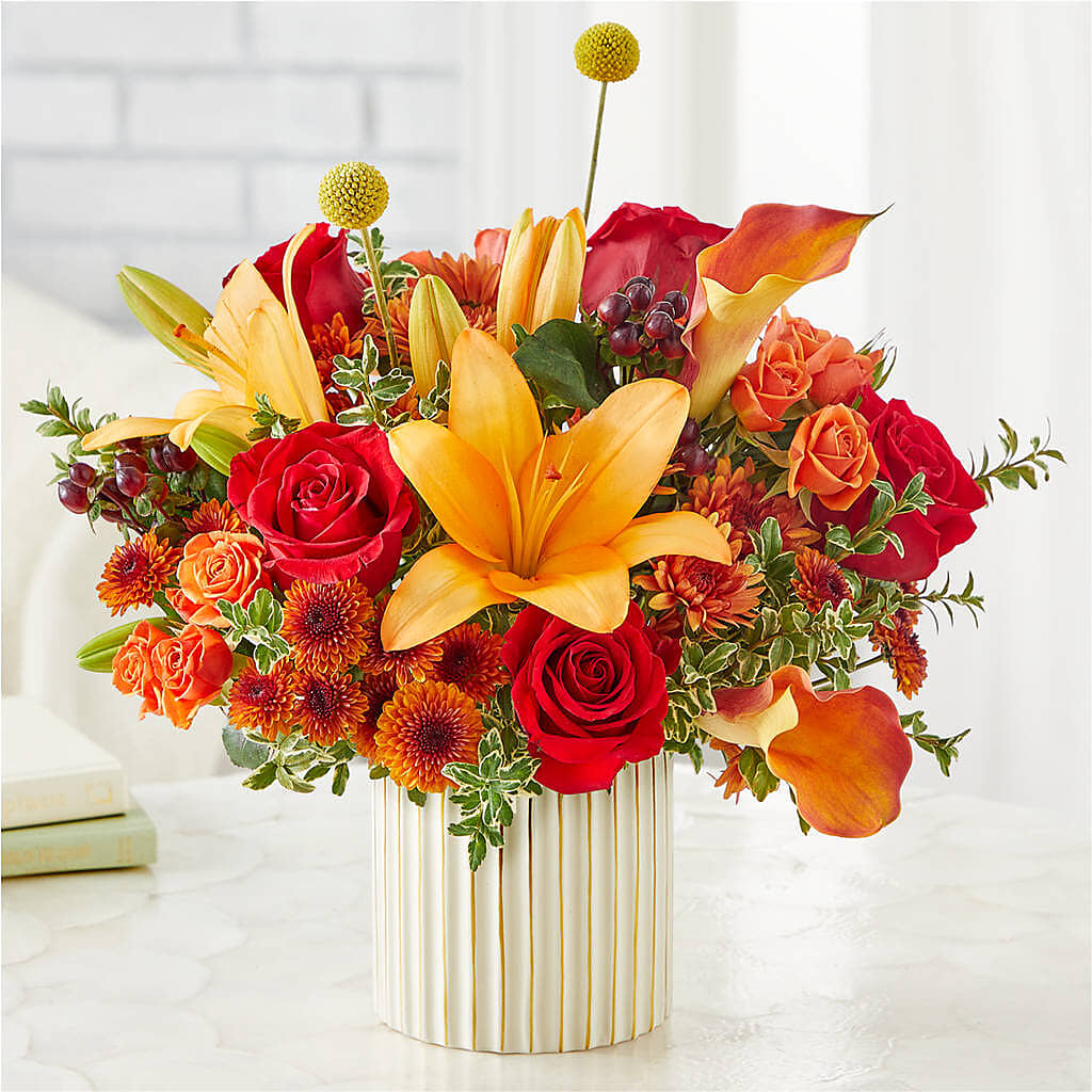 Scarlet Skies Bouquet –  Blooming Flowers, Mobile AL
