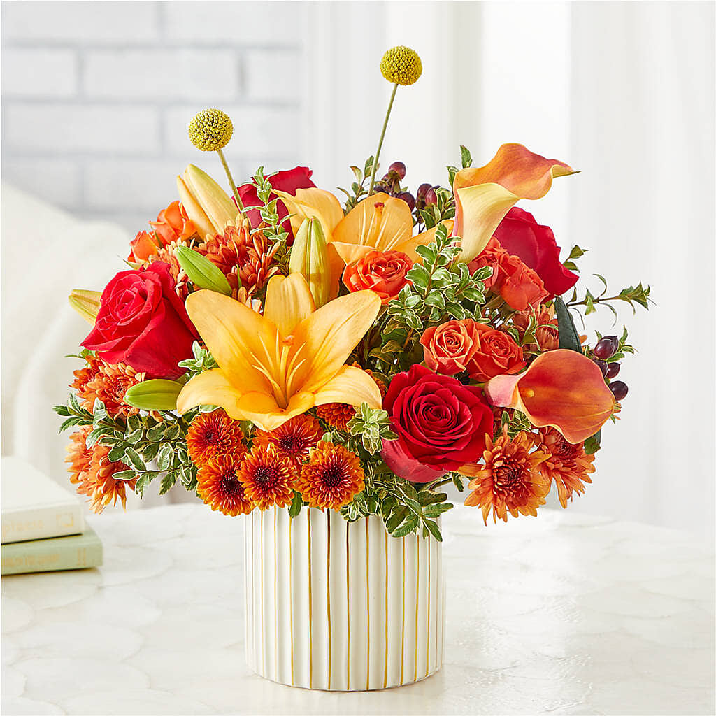 Scarlet Skies Bouquet –  Blooming Flowers, Mobile AL