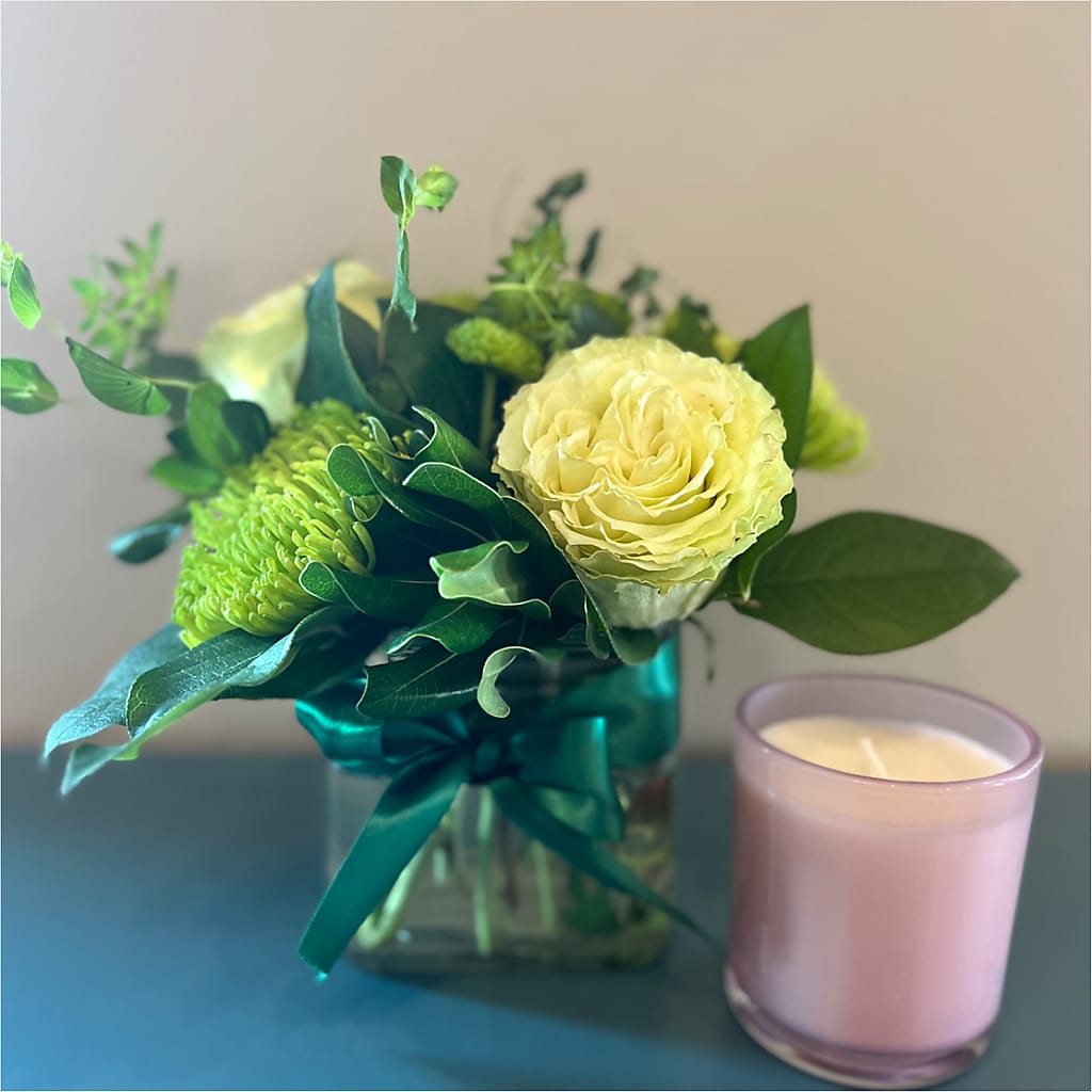 Emerald Forest Bouquet –  Blooming Flowers, Mobile AL