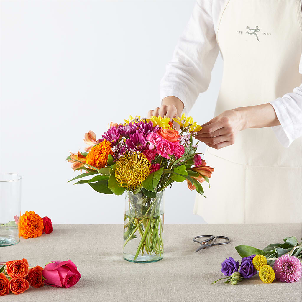 Feast of Color – A Florist Original –  Blooming Flowers, Mobile AL