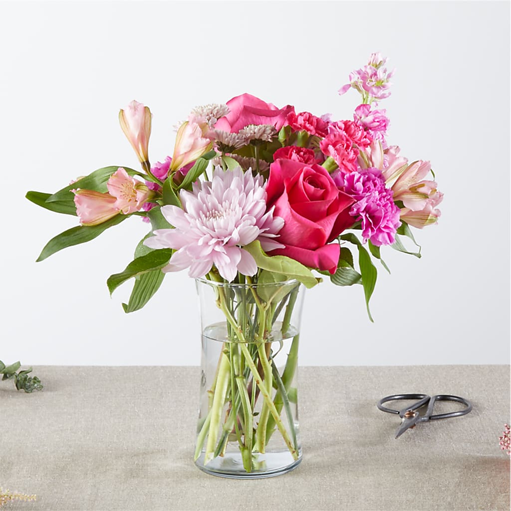 Pink Ribbon - A Florist Original –  Blooming Flowers, Mobile AL