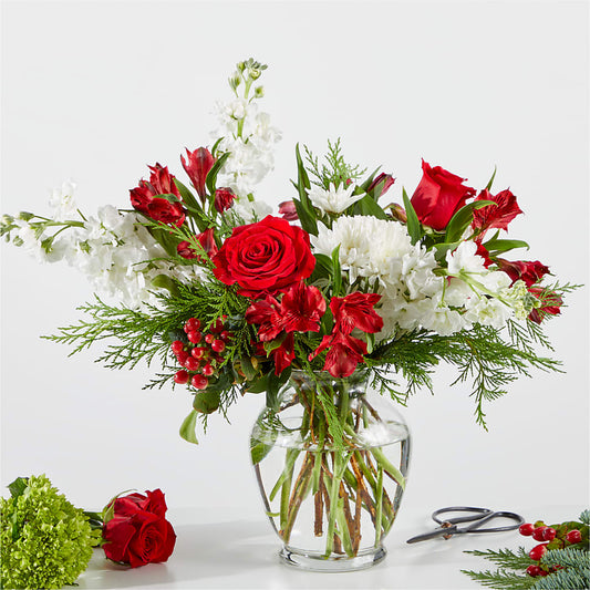 Merry Moment Bouquet – A Florist Original –  Blooming Flowers, Mobile AL