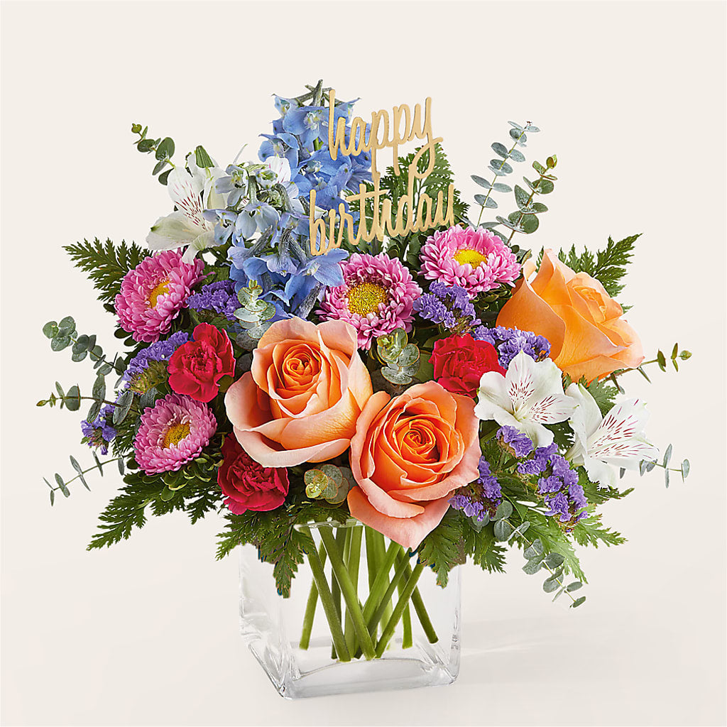Birthday Bash Bouquet –  Blooming Flowers, Mobile AL