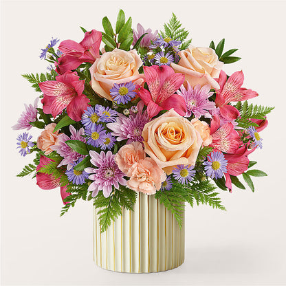 Sunset Serenade Bouquet –  Blooming Flowers, Mobile AL