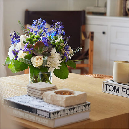 Cerulean Waves Bouquet –  Blooming Flowers, Mobile AL