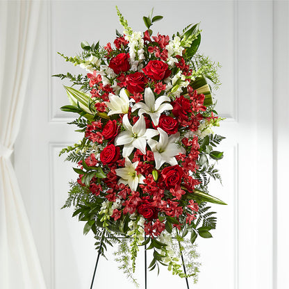Everlasting Memory Standing Spray –  Blooming Flowers, Mobile AL