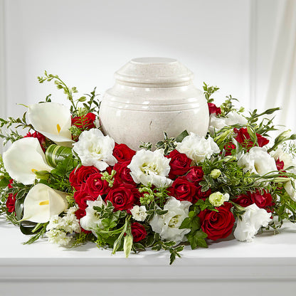 In My Memories Cremation Adornment –  Blooming Flowers, Mobile AL