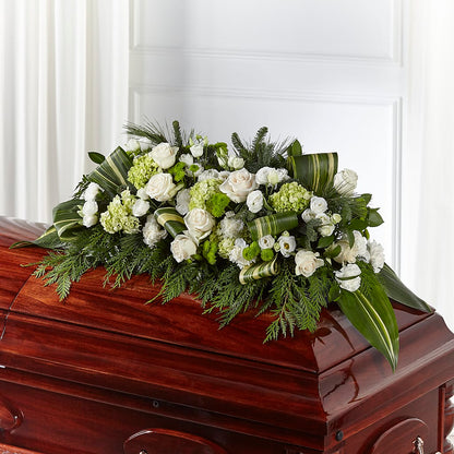 Hopeful Gesture Casket Spray –  Blooming Flowers, Mobile AL