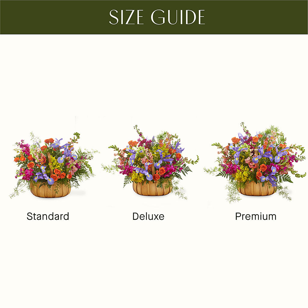 Garden of Life Basket –  Blooming Flowers, Mobile AL