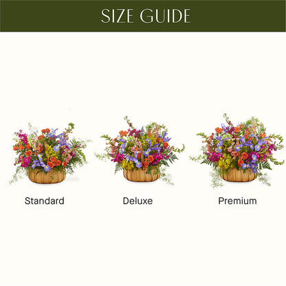 Garden of Life Basket –  Blooming Flowers, Mobile AL