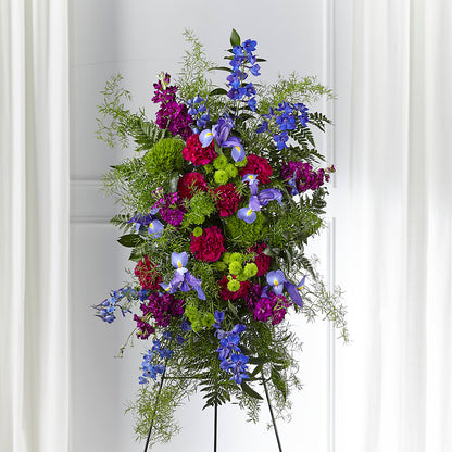 Heavenly Skies Standing Spray –  Blooming Flowers, Mobile AL