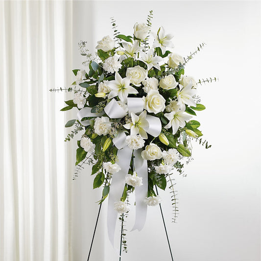 With Care Standing Spray –  Blooming Flowers, Mobile AL