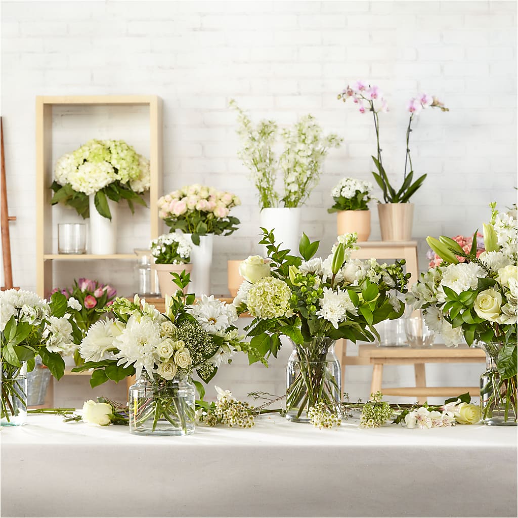Classic Ivory – A Florist Original –  Blooming Flowers, Mobile AL