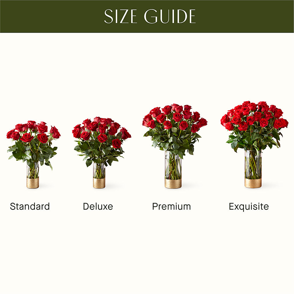 Classic Love Red Rose Bouquet –  Blooming Flowers, Mobile AL
