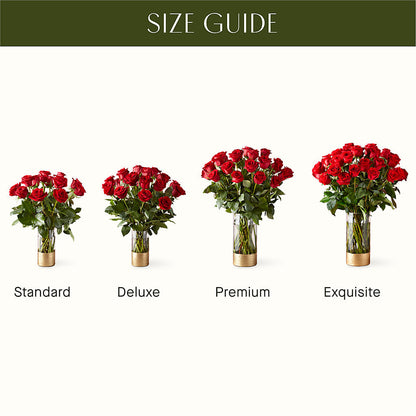 Classic Love Red Rose Bouquet –  Blooming Flowers, Mobile AL