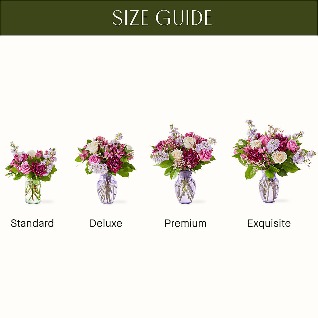 Amethyst Dreams Bouquet –  Blooming Flowers, Mobile AL