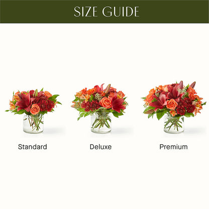 Crimson Leaves Bouquet –  Blooming Flowers, Mobile AL