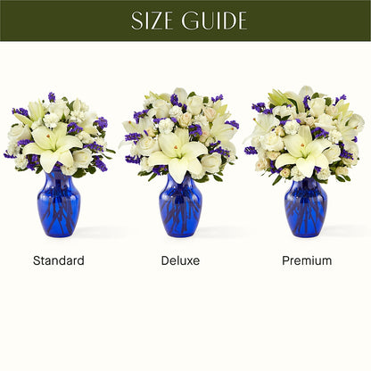 Sapphire Rush Bouquet –  Blooming Flowers, Mobile AL