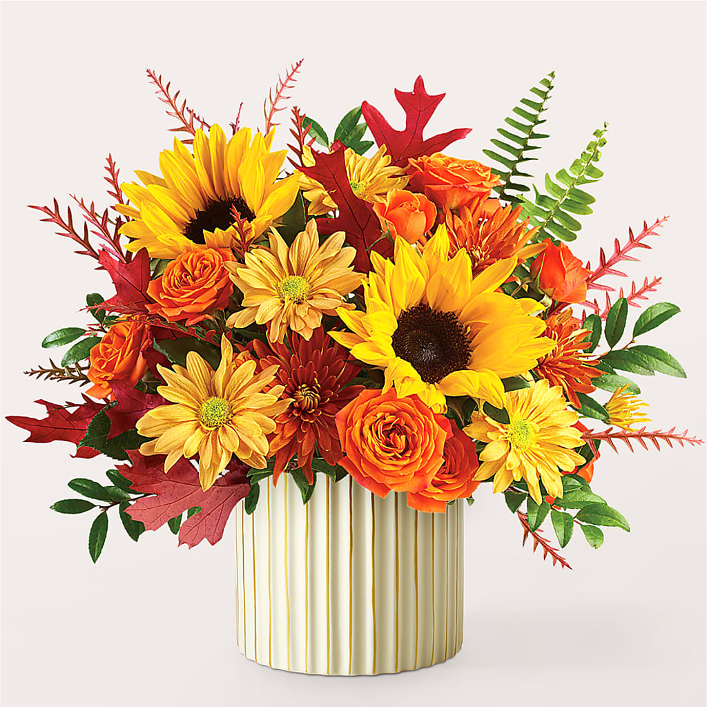 Fall Campfire Bouquet –  Blooming Flowers, Mobile AL
