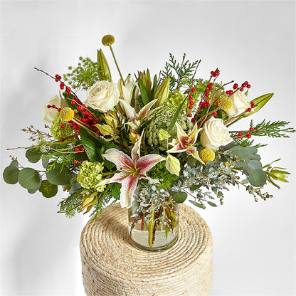 Berry & Bright Bouquet –  Blooming Flowers, Mobile AL