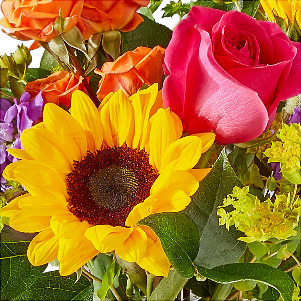 Vibrant Greetings Bouquet –  Blooming Flowers, Mobile AL