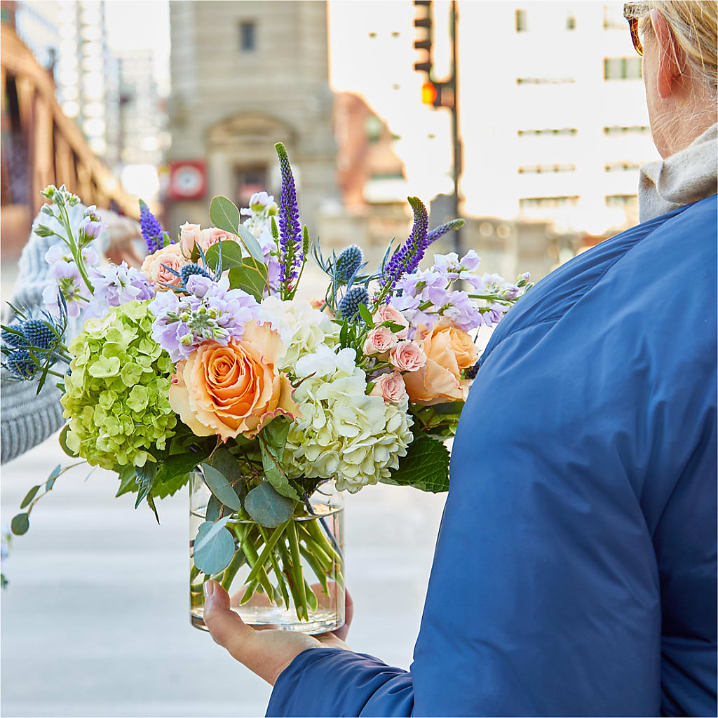 Porch Swing Bouquet –  Blooming Flowers, Mobile AL