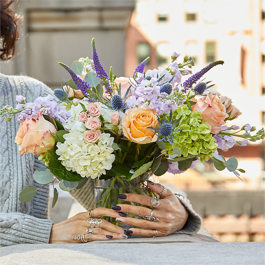 Porch Swing Bouquet –  Blooming Flowers, Mobile AL