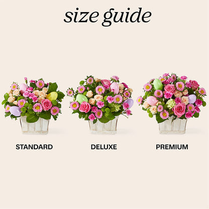 Get Eggcited Basket –  Blooming Flowers, Mobile AL