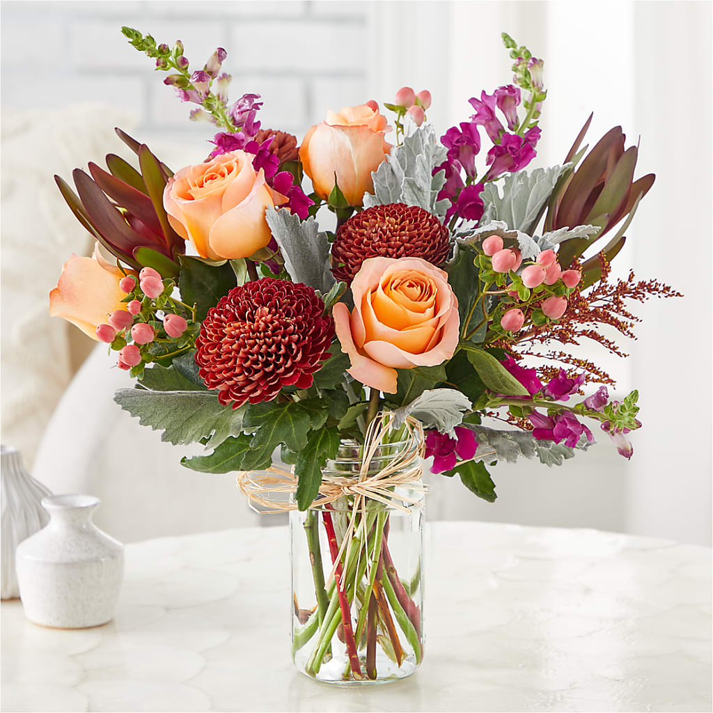 Moody Hues Bouquet –  Blooming Flowers, Mobile AL