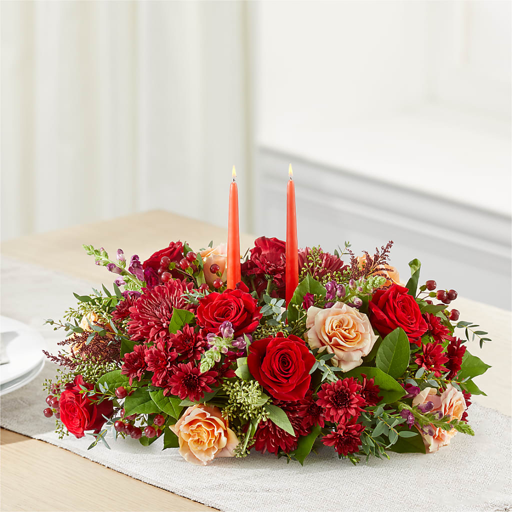 Most Thankful Centerpiece –  Blooming Flowers, Mobile AL
